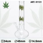 Multi Skleněný bong Leaf Bouncer 34 cm 45 mm – Hledejceny.cz