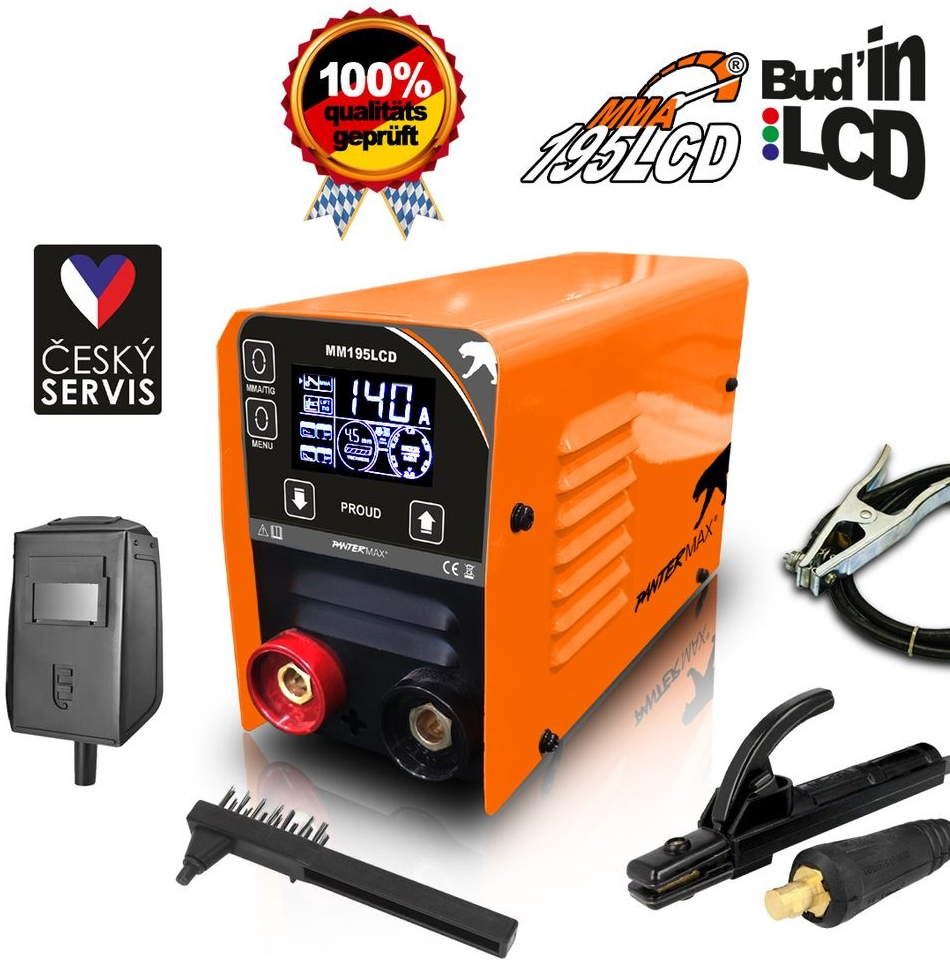 Pantermax MMA195LCD MMA/TIG