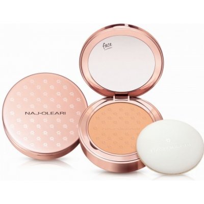 Naj-Oleari Skin Caress Pressed Powder zmatňující kompaktní pudr 02 peach pink 9,5 ml – Zboží Mobilmania