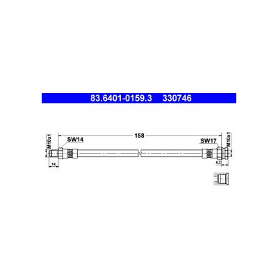 ATE brzdová hadice 83.6401-0159.3 – Sleviste.cz