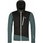 ORTOVOX fleece Grid hoody mikina dark arctic grey – Zboží Dáma