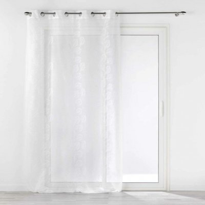 Douceur d'intérieur Záclona s oky EDEINIA, 140 x 240 cm bílá – Hledejceny.cz