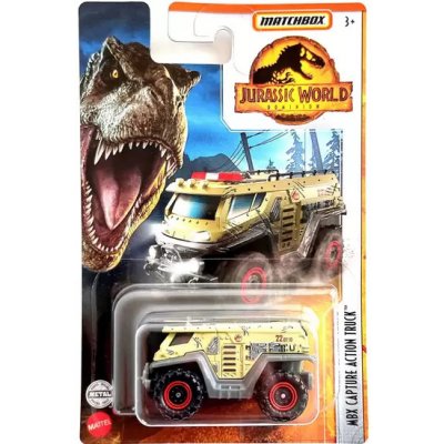 Toys Mattel Matchbox Jurassic World MBX Capture Action Truck