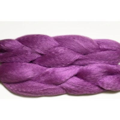 Queen 100% kanekalon Queen: Jumbo Braid (85g) a DELUXE (55g) Barva: VIOLET (light violet, fialková), Značka: Queen: Jumbo Braid (85g), Materiál: 100% KanekalonⓇ – Zboží Mobilmania