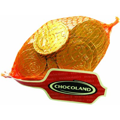 Chocoland Čokoládové mince CZK 50 g – Sleviste.cz