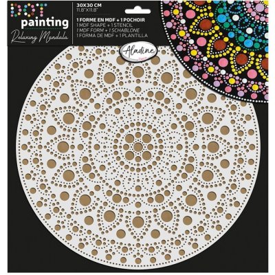Aladine Sada na tečkování 30 cm Mandala 3 – Zboží Dáma