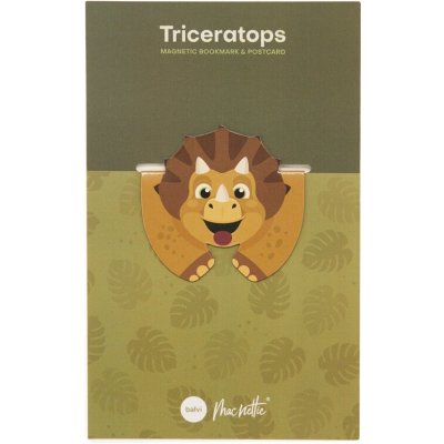 Flexibilní magnetická záložka Macnettic, Triceratops – Hledejceny.cz