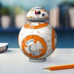 RAVENSBURGER 3D Puzzleball Star Wars: BB8 103 ks – Zboží Dáma