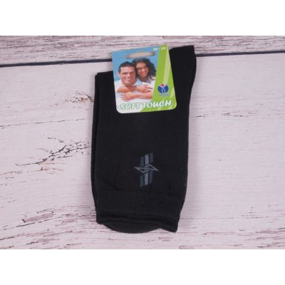 Novia ponožky pánské Soft touch černé – Zboží Mobilmania