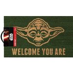 Pyramid International Star Wars: Yoda Welcome You Are 60 x 40 cm zelená – Zbozi.Blesk.cz