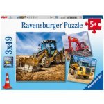 Ravensburger Velká nákladní vozidla 3 x 49 dílků – Sleviste.cz
