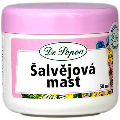 Dr. Popov Šalvějová mast 50 ml – Sleviste.cz