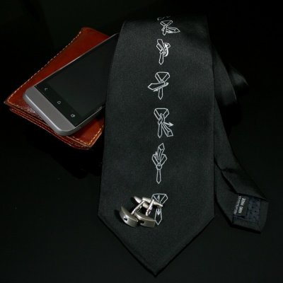 Froster kravata s návodem na vázání – Zboží Mobilmania