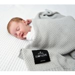 Lullalove Bambusová dečka Světlé šedá – Sleviste.cz