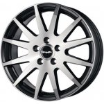 TOMASON tn1f 7,5x18 5x118 ET60 black matt polished – Hledejceny.cz