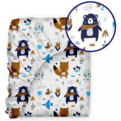 Ourbaby prostěradlo 34162-0 160x80 – Zboží Mobilmania