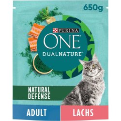 Purina One Dual Nature losos se spirulinou 650 g