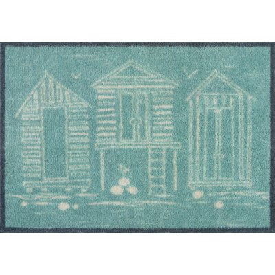 Turtle Mat Beach Huts Blue 60x85 cm – Hledejceny.cz