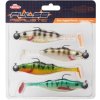 Návnada a nástraha Berkley Sada gumových nástrah Pulse Realistic Perch 7cm 4ks