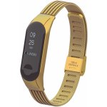 Xiaomi Mi Band 3/4 náhradní náramek MT celokovový Zlatá MBSCZ-4MTCZL