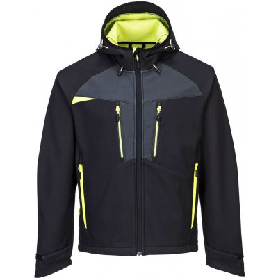 Portwest DX4 pánská pracovní softshell bunda černá – Zboží Mobilmania