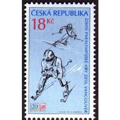 Česká pošta (2010) č. 622 ** - Česká republika - Zimní POH Vancouver