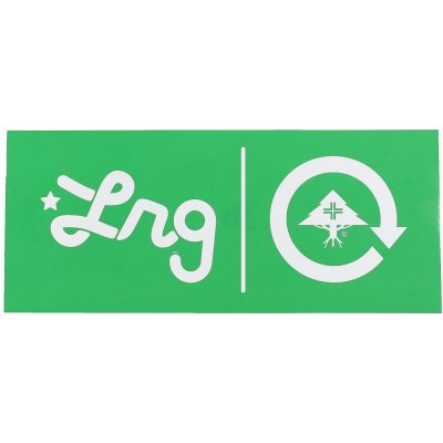 samolepka LRG Square - Green one size – Hledejceny.cz