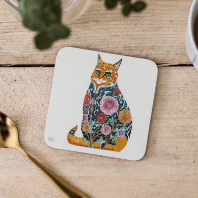 TácekThe DM Collection UK pod sklenici Ginger Tom 9x9cm – Zbozi.Blesk.cz