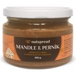Nutspread Mandlové máslo s perníkem 250 g – Zbozi.Blesk.cz