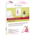 Paper Design Sada pláten s pomůckami TOMBOW CANVAS Floral Letters – Hledejceny.cz