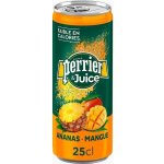 Perrier & Juice plech Ananas & Mango 250 ml – Hledejceny.cz