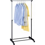 Černý pojízdný věšák IDA – Zboží Dáma