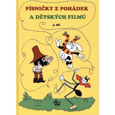 Album Písničky z pohádek a dětských filmů, 4.díl Zpěvník