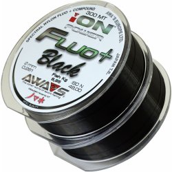 Awa shima Ion Power Fluo+ Black 2x300 m 0,261 mm 8,95 kg