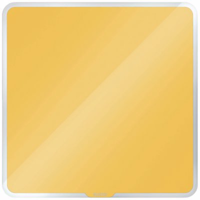 Leitz Tabule magnetická skleněná COSY - 45 x 45 cm / teplá žlutá – Zboží Mobilmania