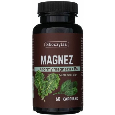 Skoczylas Magnesium 4 formy (Špenát, Kapusta) 60 kapslí – Hledejceny.cz