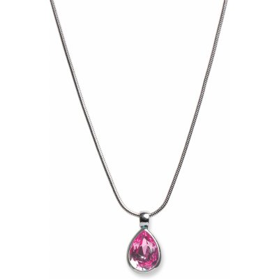 Oliver Weber Slušivý náhrdelník s růžovým krystalem Swarovski 11022 209 – Hledejceny.cz