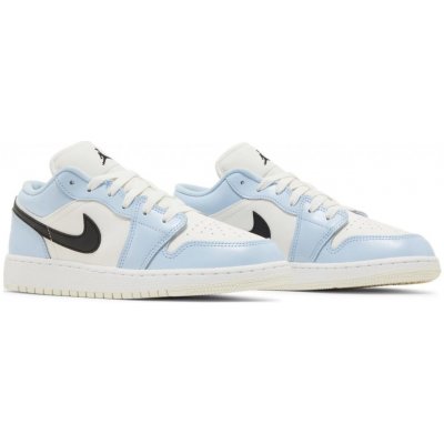 Air Jordan 1 Low Ice Blue Black GS – Zboží Mobilmania