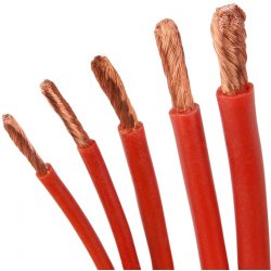 PELIKAN Kabel silikon 1.0mm2 1 m červený