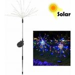 SOLAR H123 Solární řetěz 120LED RGB set 2 kusy – Hledejceny.cz
