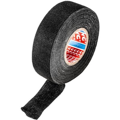 ACI Izolační páska PET textilní pro kabelové svazky 25 mm x 15 m černá – Zboží Mobilmania