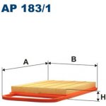 FILTRON Vzduchový filtr AP183/1 – Hledejceny.cz