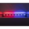 Exteriérové osvětlení Stualarm LED rampa 1200mm, modrá/červená, 12-24V, ECE R65 (sre911-air48brS)