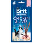 Brit Premium by Nature Cat Chicken & Liver 3 sticks 15 g – Zboží Mobilmania