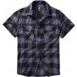 Brandit košile checkshirt halfsleeve červená černá – Zboží Dáma