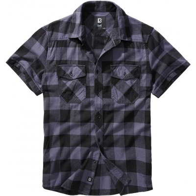 Brandit košile checkshirt halfsleeve červená černá – Zboží Mobilmania