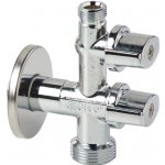 ARCO kombinovaný pračkový ventil s odbočkou 1/2\'x3/4\'x3/8\', anticalc, chrom | Zboží Auto