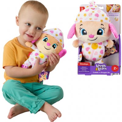 Fisher-Price Sestřička Pejska Hudební Plyšový Mazlíček Přítulníček na Mazlení JMM44 – Hledejceny.cz
