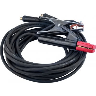 Extol Premium kabely svařovací, sada 2ks, 16mm2, 5m, 10-25, kleště 200A, guma 8898221 – Zboží Mobilmania