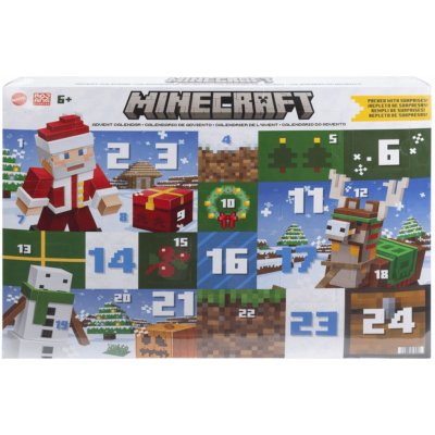 Mattel Minecraft Adventní kalendář 2024 HXM86 – Zboží Dáma